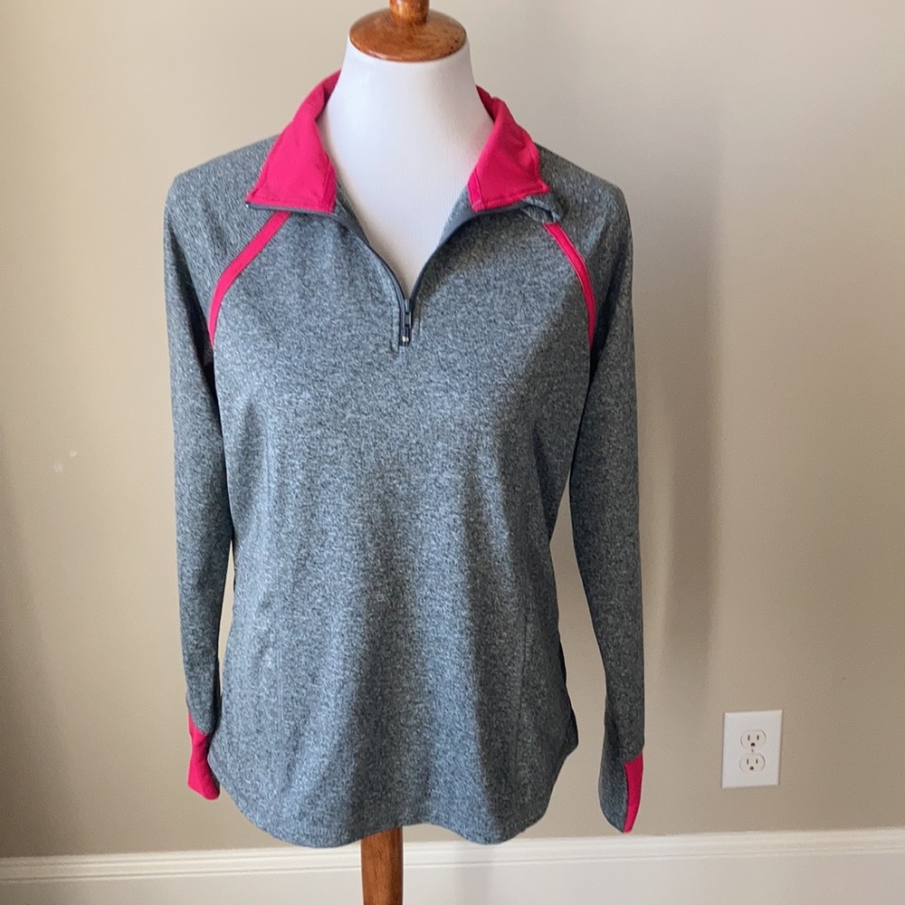 26 International athletic collection quarter zip athletic pullover